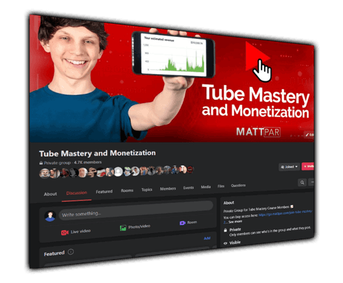 Tube Mastery and Monetization 3.0 BONUS